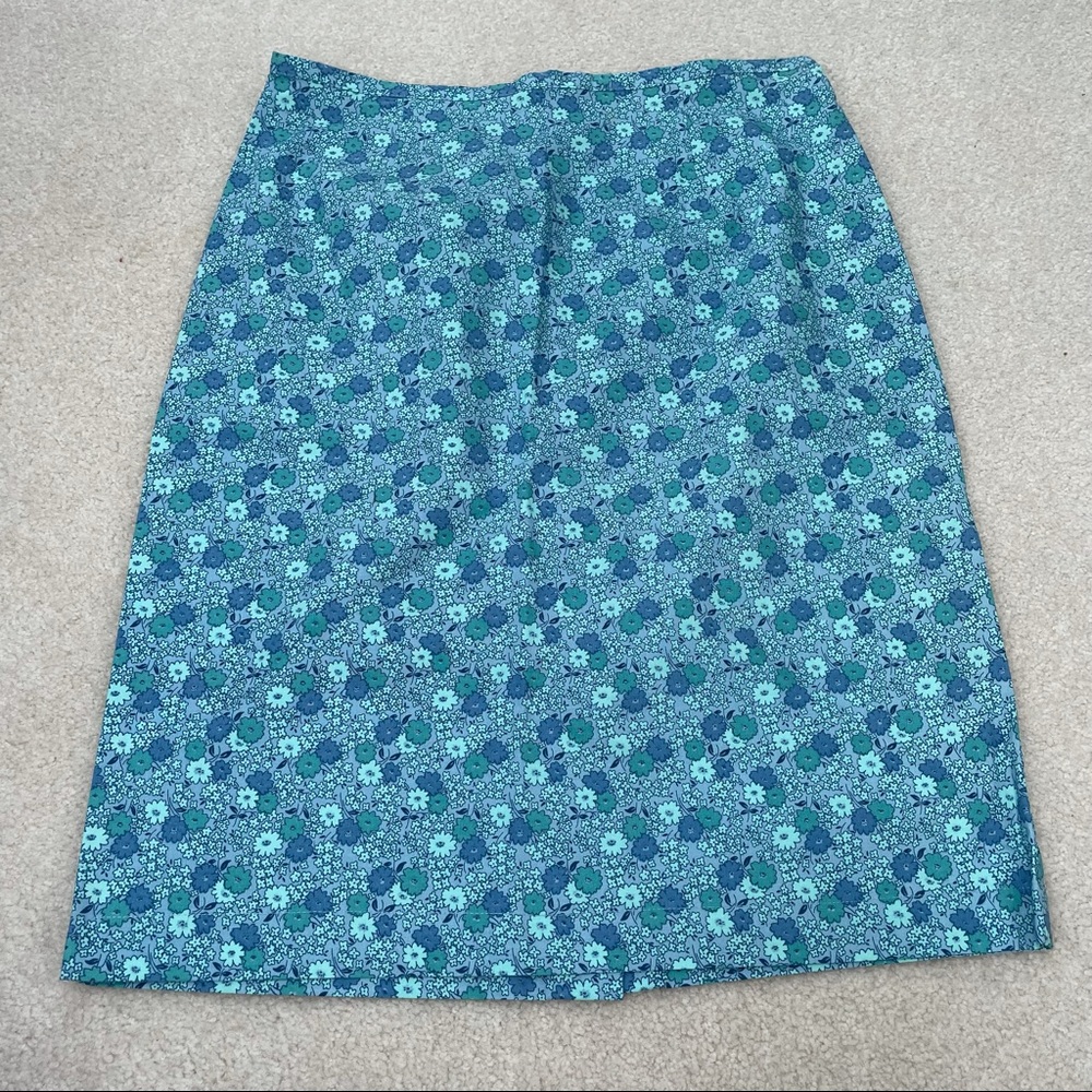Cherokee Spring Collection Vintage Floral Straight/Pencil Skirt – 10 NWOT